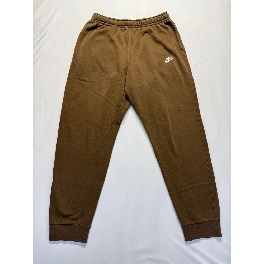 Nike Sportswear‎ Club Fleece Jogger Pants Mens XL Brown Standard Fit Athleisure